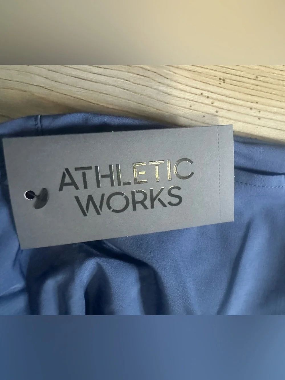 Athletic Works Navy Blue Elastic Waist Jogger Pants